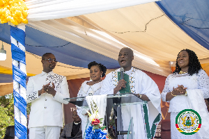 Minister climaxes Easter with call for national sacrifice, integrity and fervent prayer for Ghana