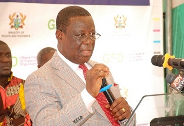 Minister of Roads and Highways, Kwasi Amoako-Attah