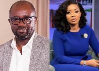 Kurt Okraku (L) and Serwaa Amihere (R)