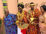 Watch as Akufo-Addo plays 'Father of Bride' at wedding of Real Housewives of Beverly Hills star