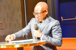 Ambassador Francis Kotia is delivering keynote address at the opening ceremony of GhanaFest Europe