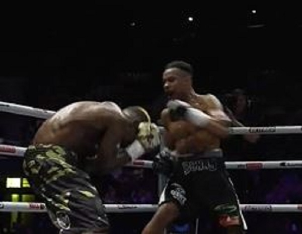 Elvis Ahorgah and Denny Tyler (in black shots)