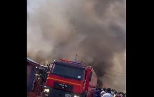 The fire outbreak was reported on evening on Wednesday