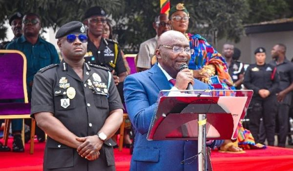 Vice President Dr. Mahamudu Bawumia, who also serves as Chairman of the Police Council