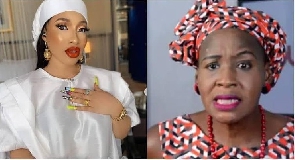 Tonto Dikeh and Kemi Oluloyo