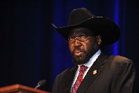 President of South Sudan, Salva Kiir