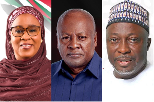 Hajia Amina Adam (L) and Baba Jamal (R) may have breached Mahama's code of conduct