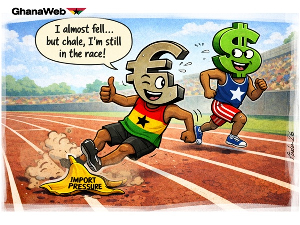 Cedi slips slightly against dollar, holds steady overall