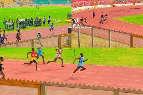 Inter-co: Meet Esther 'Aviator', the young girl breaking 100m records in Kumasi