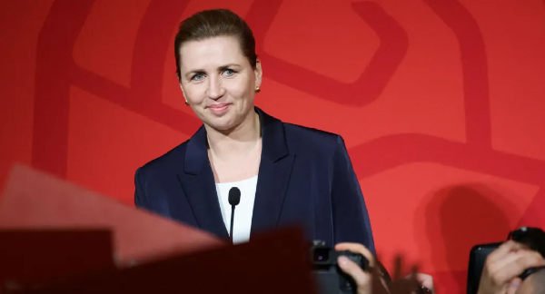 Mette Frederiksen, Denmark's Prime Minister and leader of the Social Democrats party