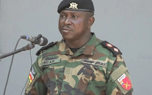 Colonel Dominic Buah, Director of Operations at NAIMOS