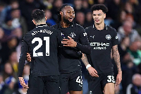 Semenyo slid home at the stroke of half time to score the winner for City