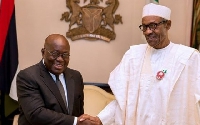 President Akufo-Addo and Muhammadu Buhari of Nigeria