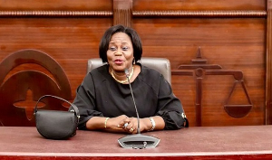 Gertrude Torkornoo has been suspended from office as the Chief Justice