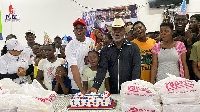 Members of Friends of Bawumia - 2008 Group at the orphanage