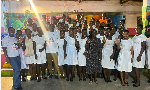Some participants of the campaignnpose for a photo