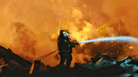 The cause of the fire is yet to be established