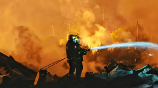 The cause of the fire is yet to be established