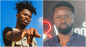Rapper Kwesi Arthur (L) has accused Glen Boateng (R) CEO of Ground Up of extortion