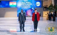 President Akufo-Addo and IMF boss, Kristalina Georgieva