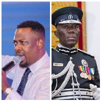 Prophet Nigel Gaisie and IGP, Akuffo Dampare