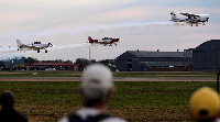 Sling Aircraft perform during Africa Aerospace and Defence 2026 at Waterkloof Air Force Base