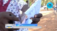 Delegate showing GhanaWeb the money he was given before going to vote