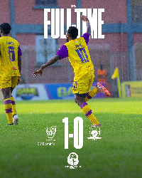 Nana Kofi Babil scored a late winner to hand Medeama SC a hard-fought 1-0 victory