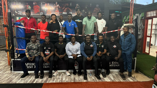 Ghana’s Derrick Macaire leads MMA and Muay Thai training sessions in Togo