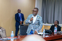 Dr Maxwell Commey, Chief Executive Officer of Oro Oil Ghana Limited