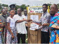 Some of the teachers receiving their awards