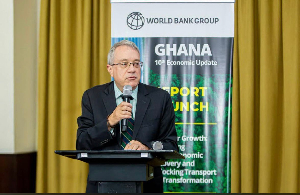 Dr Robert Taliercio O'Brien, the World Bank Country Director for Ghana