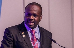 Former Communications Minister Dr Omane Boamah