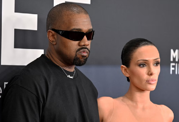 Kanye West and his wife, Bianca Censori