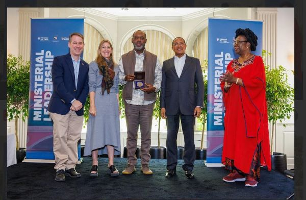 Dr Matthew Opoku Prempeh (middle) is a former Minister of Education