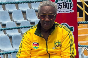 Boxing promoter Dave Bishop