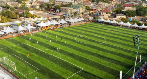 A photo of the McDan Teshie Sports Complex
