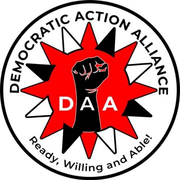 The Democratic Action Alliance (DAA) logo