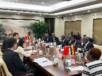 The delegation met with some key leaders in China economy