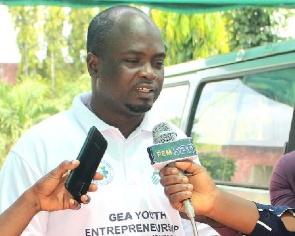 Head of Ghana Enterprises Agency, Kelvin Ofori Atta