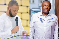 Daniel Obinim celebrates Dr Ofori Sarpong at his 60th birthday soirée in Accra