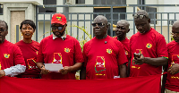 A file photo of NAGHACON officials protesting