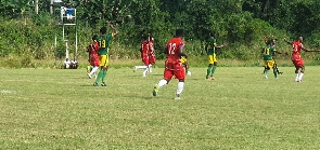 The only goal of the game was scored by goal-monger Issah Kuka