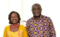 Alan Kyerematen and wife, Patricia Christabel Kyerematen