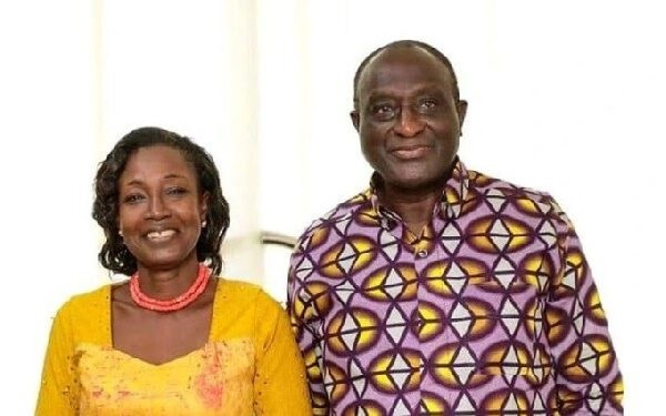 Alan Kyerematen and wife, Patricia Christabel Kyerematen