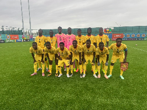 Ghana's Under 15 team Ghana's Under 15 team