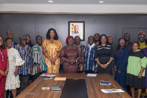 The NFA board at the inauguration
