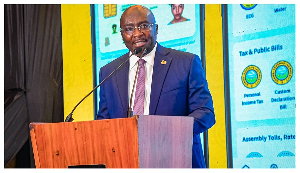 Vice President and Flagbearer of the New Patriotic Party, Dr. Mahamudu Bawumia