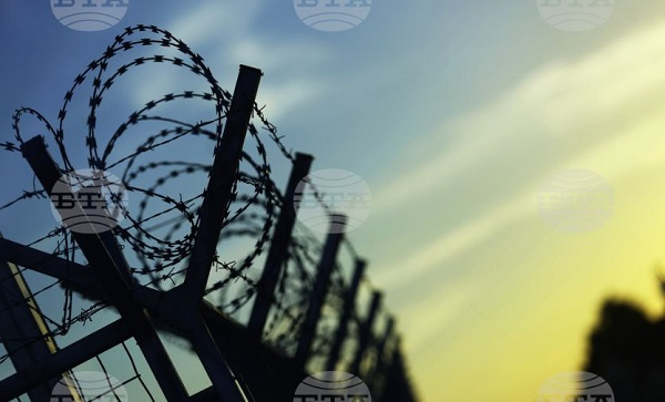 A wall at the Bulgaria border