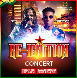 Samini, Kinaata to perform at Re-ignition Concert